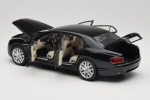 Bentley Flying Spur W12 Onyx Black Kyosho 1:18 08891NX Pressofusione — immagine 5 di 8