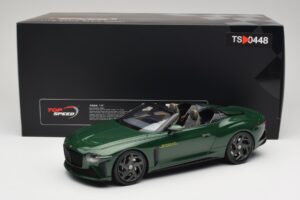 Bentley Mulliner Bacalar Scarab Green TopSpeed 1:18 TS0448 Resina — immagine 6 di 6