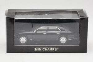 Bentley Mulsanne Nero Minichamps 1:43 436139900 Pressofusione — immagine 4 di 4