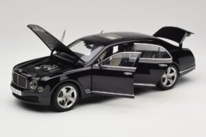 Bentley Mulsanne Speed Onyx Black Kyosho 1:18 08910NX Pressofusione — immagine 2 di 8