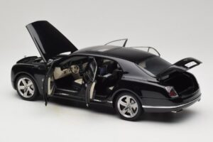 Bentley Mulsanne Speed Onyx Black Kyosho 1:18 08910NX Pressofusione — immagine 5 di 8