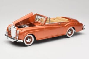 Bentley Type S2 Mulliner Cabriolet Tudor Arancione Metallizzato Solido 1:18 8007 Pressofusione — immagine 2 di 8
