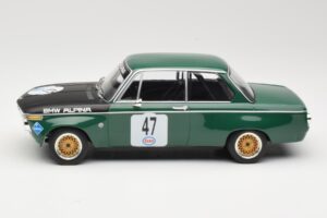 BMW 1600-2 BMW Alpina #47 P. Meyer Internationales ADAC Eifelrennen Nurburgring 1971 Minichamps 1:18 155712647 Pressofusione — immagine 3 di 6