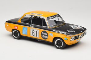 BMW 1600-2 BMW Alpina #61 R. Herzog / N. Lauda DNF 6 Hours Nurburgring 1970 Minichamps 1:18 155702661 Pressofusione — immagine 4 di 6