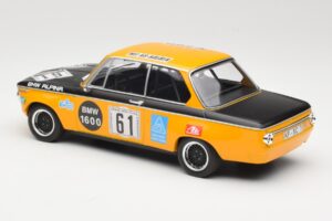 BMW 1600-2 BMW Alpina #61 R. Herzog / N. Lauda DNF 6 Hours Nurburgring 1970 Minichamps 1:18 155702661 Pressofusione — immagine 5 di 6