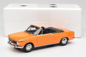 BMW 1600 Cabriolet Arancione Minichamps 1:18 100021030-O Pressofusione — immagine 8 di 8