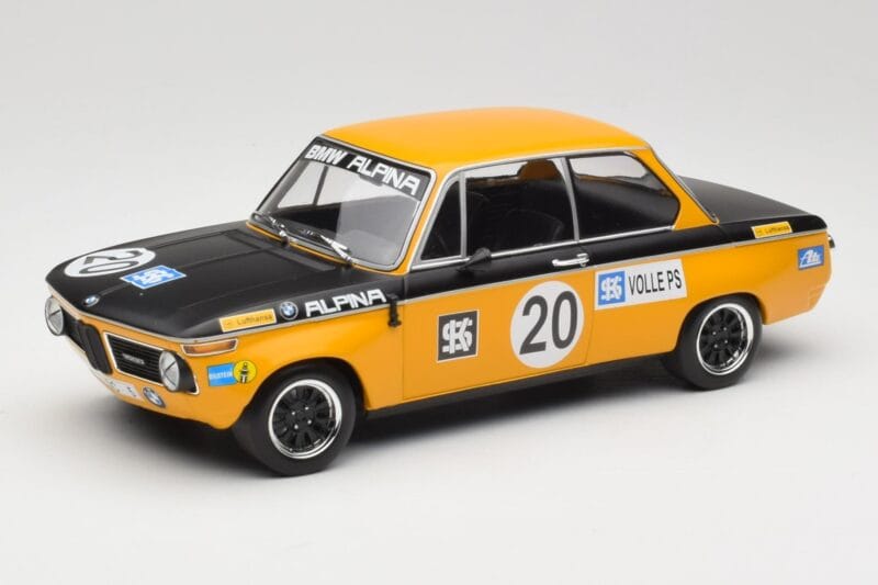 BMW 1600 E10 #20 Alpina H. Marko Class Winner Austria Trophy Salzburg ETCC 1970 Minichamps 1:18 155702620 Pressofusione