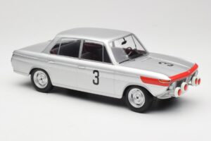 BMW 1800 TiSA #3 D. Glemser / J. Ickx 24 Hours of Spa 1965 Minichamps 1:18 155652903 Pressofusione — immagine 4 di 6