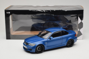 BMW 1M Coupe E82 Blue Metallic Minichamps 1:18 110020025 Pressofusione — immagine 8 di 8