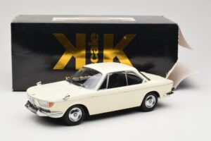 BMW 2000 CS Coupe Crema KK-Scale 1:18 KKDC180121 Pressofusione — immagine 6 di 6