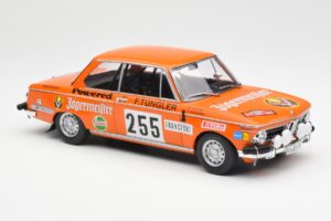 BMW 2002 Jagermeister #255 W. Stiller Rally Monte Carlo 1973 IXO 1:18 18RMC165 Pressofusione — immagine 4 di 6