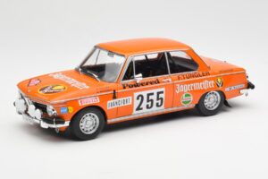 BMW 2002 Jagermeister #255 W. Stiller Rally Monte Carlo 1973 IXO 1:18 18RMC165 Pressofusione