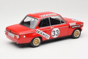 BMW 2002 Jockey Racing #33 B. Tobiasson / L. Nordstrom 6 Hours Nurburgring 1972 Minichamps 1:18 155722633 Pressofusione — immagine 2 di 6