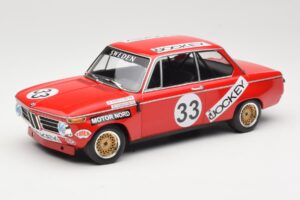 BMW 2002 Jockey Racing #33 B. Tobiasson / L. Nordstrom 6 Hours Nurburgring 1972 Minichamps 1:18 155722633 Pressofusione