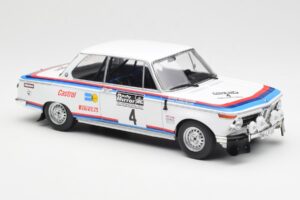 BMW 2002 #4 B. Waldegard / H. Thorzelius RAC Rally 1973 IXO 1:18 18RMC163 Pressofusione — immagine 4 di 6