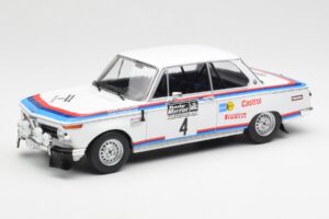 BMW 2002 #4 B. Waldegard / H. Thorzelius RAC Rally 1973 IXO 1:18 18RMC163 Pressofusione