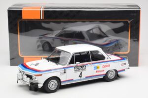 BMW 2002 #4 B. Waldegard / H. Thorzelius RAC Rally 1973 IXO 1:18 18RMC163 Pressofusione — immagine 6 di 6