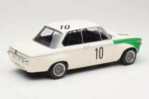 BMW 2002 Tii E10 #10 H. Hahne / D. Quester Winners Nurburgring 1968 Minichamps 1:18 155682710 Pressofusione — immagine 2 di 6