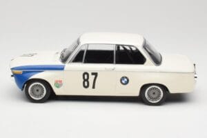 BMW 2002 Tii E10 #87 H. Hahne Grand Prix Brno 1969 Minichamps 1:18 155692787 Pressofusione — immagine 3 di 6