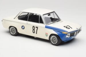 BMW 2002 Tii E10 #87 H. Hahne Grand Prix Brno 1969 Minichamps 1:18 155692787 Pressofusione — immagine 4 di 6
