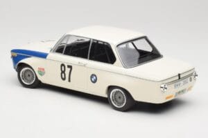 BMW 2002 Tii E10 #87 H. Hahne Grand Prix Brno 1969 Minichamps 1:18 155692787 Pressofusione — immagine 5 di 6