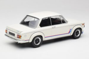 BMW 2002 Tii Turbo Alpine White Minichamps 1:18 155026200 Pressofusione — immagine 2 di 6