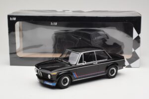 BMW 2002 Turbo Nero Minichamps 1:18 155026204 Pressofusione — immagine 6 di 6