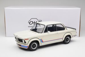 BMW 2002 Turbo E10 Chamonix Bianco Otto 1:12 G077 Resina — immagine 5 di 5