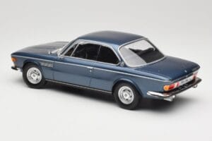 BMW 2800 CS E9 Blu Metallizzato Minichamps 1:18 155028032 Pressofusione — immagine 5 di 6