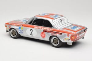 BMW 2800 CS E9 #2 Team Schnitzer J. Fitzpatrick / H. Heyer Winners Grand Prix Touring Cars Nurburgring 1972 Minichamps 1:18 1 — immagine 5 di 6