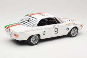 BMW 2800 CS E9 #9 Castrol BMW T. Moorkens / E. Haxhe 24 Hours of Spa 1971 Minichamps 1:18 155712709 Pressofusione — immagine 2 di 6