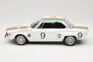 BMW 2800 CS E9 #9 Castrol BMW T. Moorkens / E. Haxhe 24 Hours of Spa 1971 Minichamps 1:18 155712709 Pressofusione — immagine 3 di 6