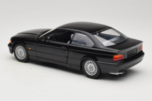 BMW 3 Series E36 Coupe Nero UT Models 1:18 BMW009 Pressofusione — immagine 7 di 8