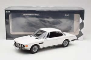 BMW 3.0 CSi E9 Bianco Minichamps 1:18 180029026 Pressofusione — immagine 8 di 8