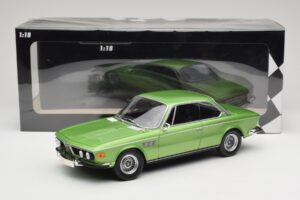 BMW 3.0 CSi E9 Green Metallic Minichamps 1:18 155028034 Pressofusione — immagine 6 di 6