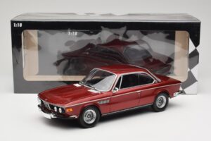 BMW 3.0 CSi E9 Red Metallic Minichamps 1:18 155028031 Pressofusione — immagine 6 di 6