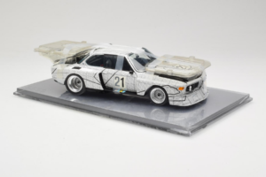 BMW 3.0 CSL Art Car Frank Stella Minichamps 1:18 80430150928 Pressofusione — immagine 4 di 6