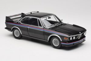 BMW 3.0 CSL E9 Nero Minichamps 1:18 180029025 Pressofusione — immagine 6 di 8