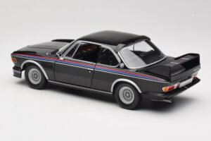 BMW 3.0 CSL E9 Nero Minichamps 1:18 180029025 Pressofusione — immagine 7 di 8