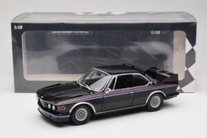 BMW 3.0 CSL E9 Nero Minichamps 1:18 180029025 Pressofusione — immagine 8 di 8