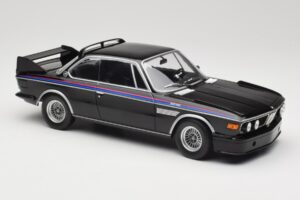 BMW 3.0 CSL E9 Nero Minichamps 1:18 155028134 Pressofusione — immagine 4 di 6