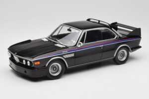 BMW 3.0 CSL E9 Nero Minichamps 1:18 155028134 Pressofusione