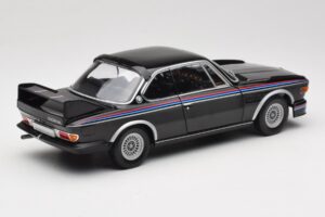 BMW 3.0 CSL E9 Nero Minichamps 1:18 180029025 Pressofusione — immagine 3 di 8