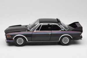 BMW 3.0 CSL E9 Nero Minichamps 1:18 180029025 Pressofusione — immagine 4 di 8