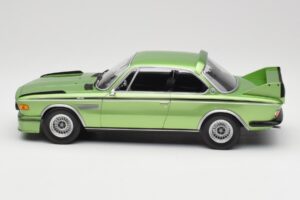 BMW 3.0 CSL E9 Green Metallic Minichamps 1:18 155028132 Pressofusione — immagine 3 di 6