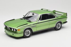 BMW 3.0 CSL E9 Green Metallic Minichamps 1:18 155028132 Pressofusione