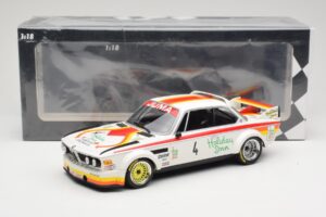 BMW 3.0 CSL E9 Juma Tuning J. Corbisier / T. Joosen / L. Berndtson GP Nurburgring 1976 Minichamps 1:18 155762504 Pressofusion — immagine 6 di 6