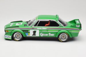 BMW 3.0 CSL E9 #1 Alpina G. Nilsson / D. Quester Winners Nürburgring 1977 Minichamps 1:18 155772501 Pressofusione — immagine 3 di 6