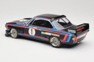 BMW 3.0 CSL E9 #1 BMW Motorsport H-J. Stuck Winner Norisring Trophy 1974 Minichamps 1:18 155742691 Pressofusione — immagine 5 di 6