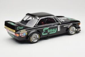 BMW 3.0 CSL E9 #1 F. Grano / P. Xhenceval GP Brno 1978 Minichamps 1:18 155782501 Pressofusione — immagine 2 di 6